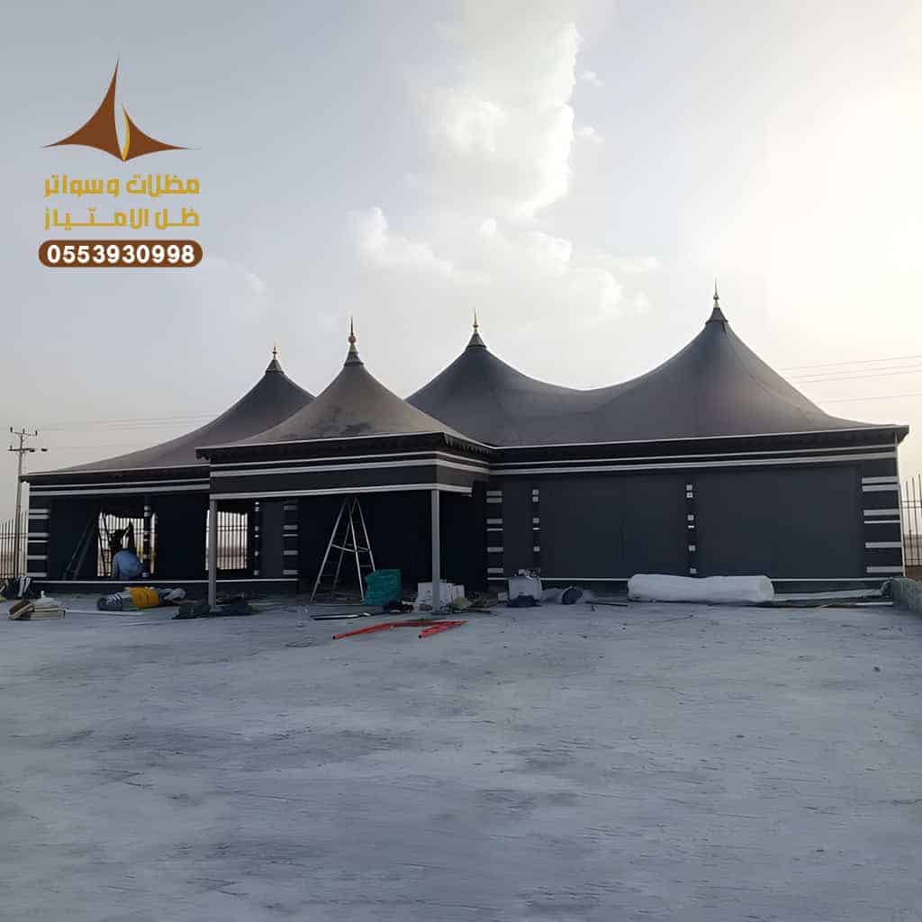 بيوت شعر مظلات وسواتر الجنوب ظل الامتياز